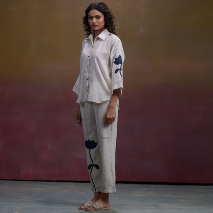 Indigo Bloom Co-ord Set