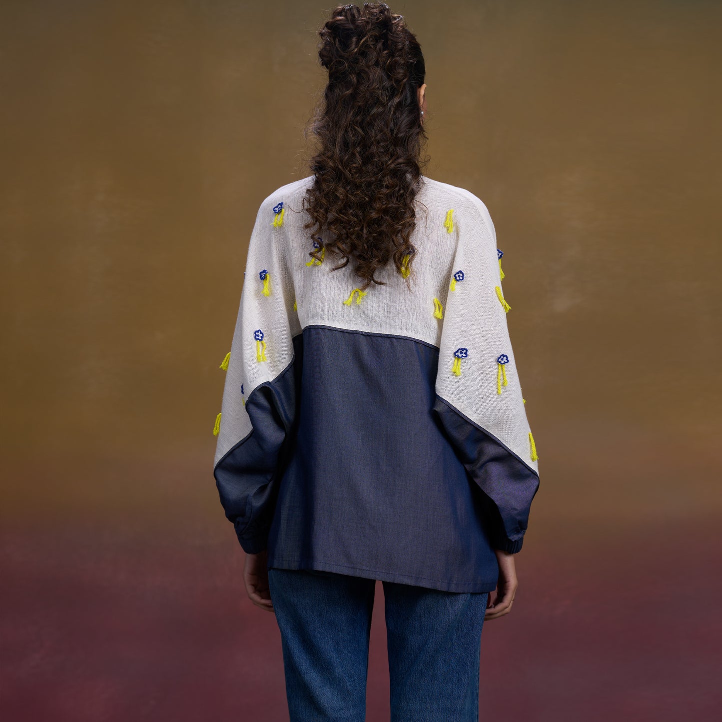 Indigo Meadow Denim Shirt