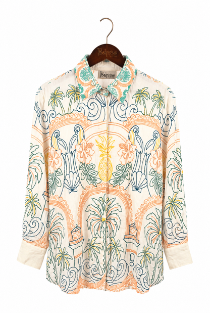 THE PALM & PARROT SHIRT